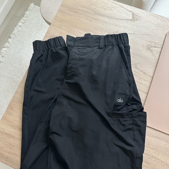 ALO Yoga Black Track Pants - Picture 5 of 7